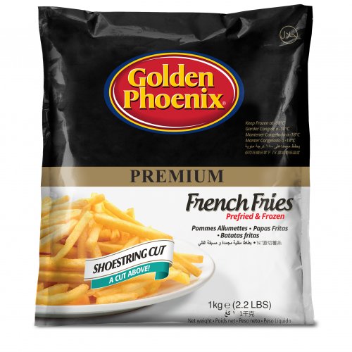 Golden Phoenix Premium Shoestring Cut French Fries 